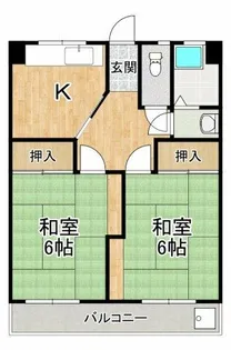 谷野マンション【3階】の間取り