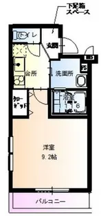 フジパレス住ノ江駅南Ⅲ番館【2階】の間取り