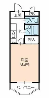 フィオーレ88【2階】の間取り