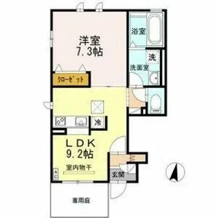 ロケーションヒルズ【1階】の間取り