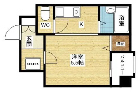 アークマンション【2階】の間取り
