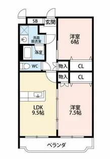 T.K Mansion【302号室】の間取り