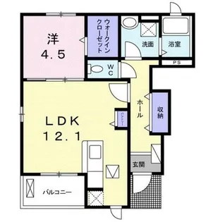 Brote de Pino【1階】の間取り