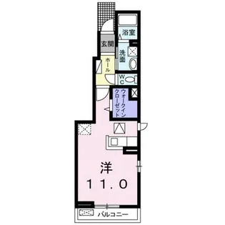 リヴィエール【1階】の間取り