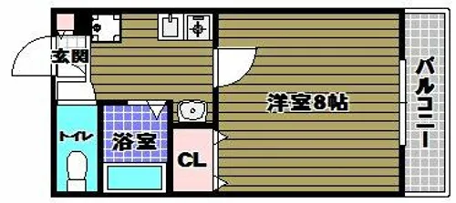 アンソレイユ【3階】の間取り