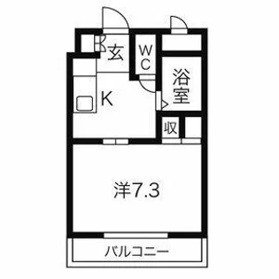 Y.Sリーブラ【2階】の間取り