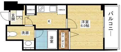 セイワパレス東三国駅前【8階】の間取り