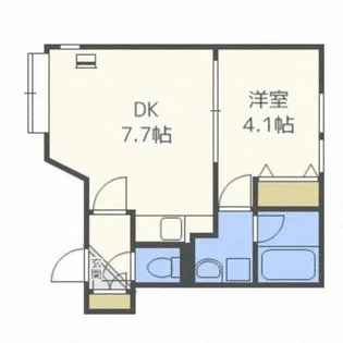 ガーデンコート【3階】の間取り