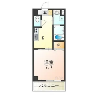 エクセル沢之町【102号室】の間取り