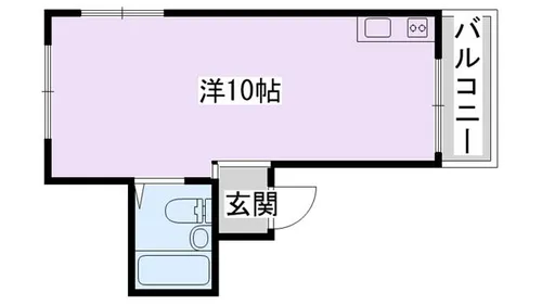 リベラル日之出【3階】の間取り