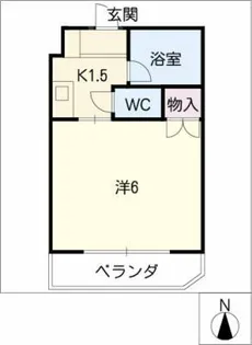セントレア春岡【1階】の間取り
