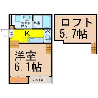 エルピーダ【2階】の間取り