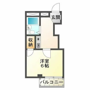 シャルマンフジ神戸壱番館【2階】の間取り