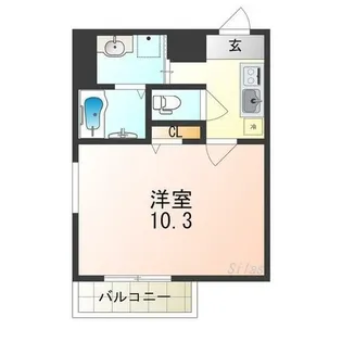 フジパレス堺東Ⅰ番館【1階】の間取り