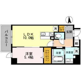 BRIGHT ABIKO【4階】の間取り