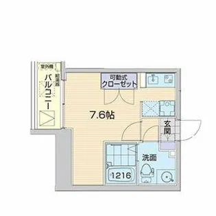 ライブコート丸の内【10階】の間取り