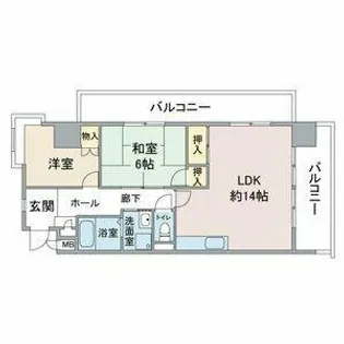 丸の内FORT【3階】の間取り
