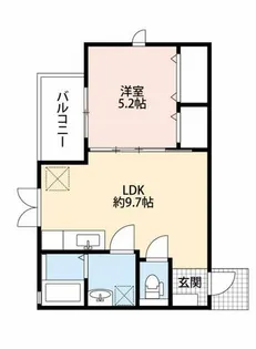 アルファーステイ T・H【2階】の間取り