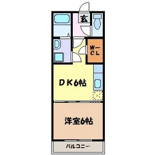 明治第7ビル【3階】の間取り