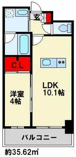 ベルコモンズ【7階】の間取り