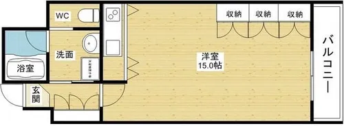 ベリー・モンテ新大阪【6階】の間取り