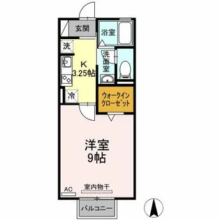 ヴォラーレ Ⅱ【2階】の間取り