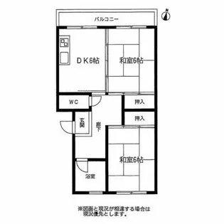 斉藤コーポ【102号室】の間取り