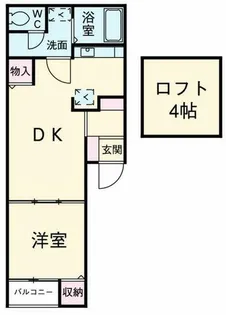 愛知県名古屋市中川区八田本町【アパート】の間取り