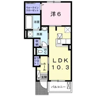 TN Casa【1階】の間取り