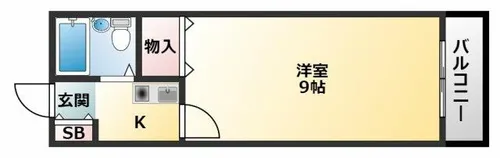 シャトーニューライフⅡ【112号室】の間取り