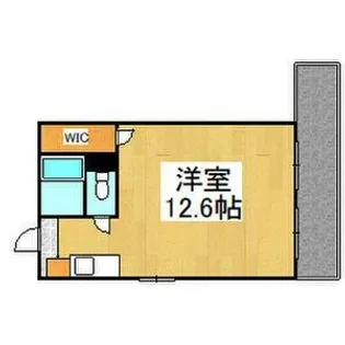 ハイツ五條【2階】の間取り