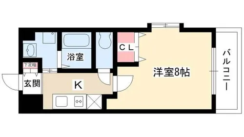シティライフ星ヶ丘【307号室】の間取り