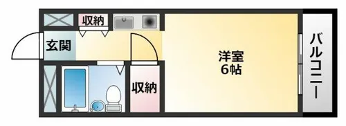 ヴィクトリアコート旭ヶ丘【304号室】の間取り