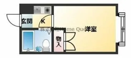 シティライフ柏原【3階】の間取り