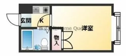 シティライフ柏原【3階】の間取り