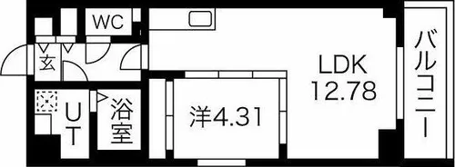 S-FORT熱田花町【3階】の間取り