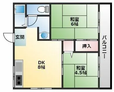 高橋マンション【3階】の間取り
