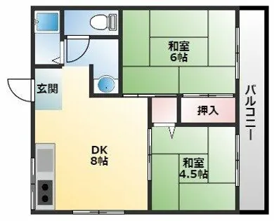 高橋マンション【3階】の間取り