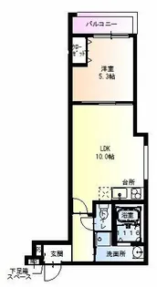 フジパレス花園西町【2階】の間取り