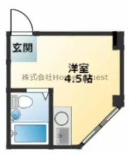 プレアール恩智Ⅱ【2階】の間取り