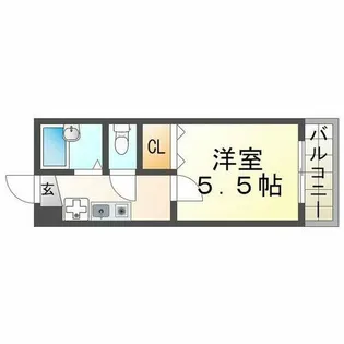 福田ハウス【1階】の間取り