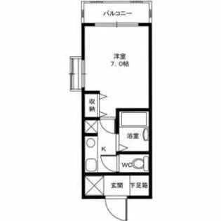 ティアラ小松【3階】の間取り