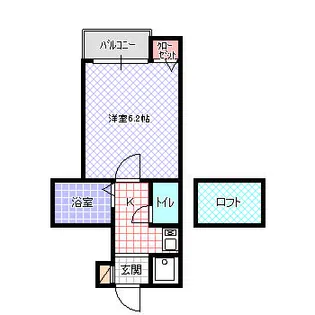 ユーアイハイツ池田1【2階】の間取り