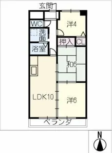 イゾラグランデ【3階】の間取り