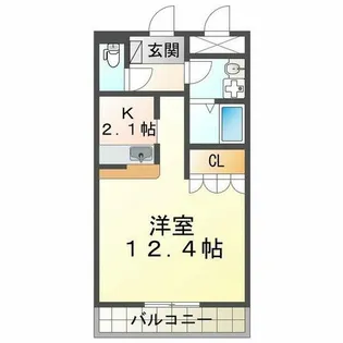 アプローズ【2階】の間取り