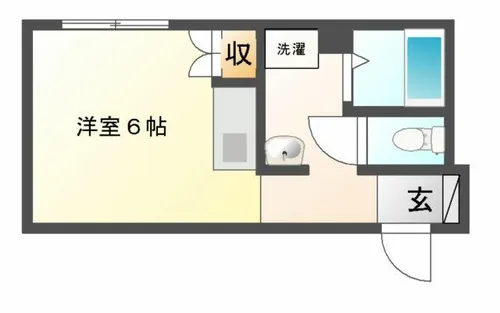サンライトビル【2階】の間取り