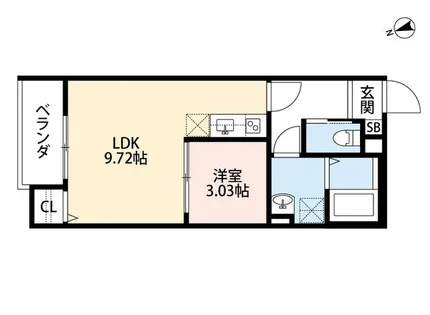 Willet’s 鳳【2階】の間取り