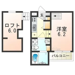 レアハレ【1階】の間取り