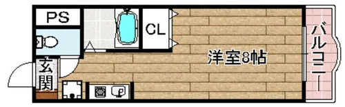 清水ビル【2階】の間取り