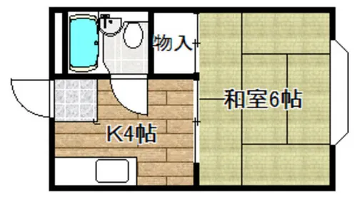 ウラノス壱番館【301号室】の間取り